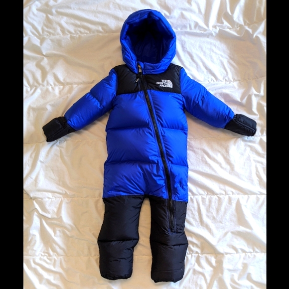 North Face Infant Toddler Nuptse 18-24m Snowsuit - Picture 1 of 13